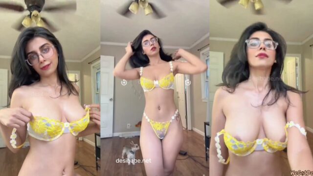 Aqsa Pervaiz Exclusive Hot Tease in Pink See-Through Bikini viral video