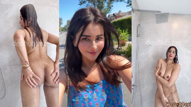 Meeti Kalher Nude Shower Wet Pussy Rub Boobs Press