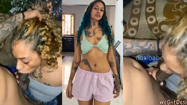 Famous Insta Model Ishita Bhagat Leaked MMS Sucking Big Cock Like a Pro