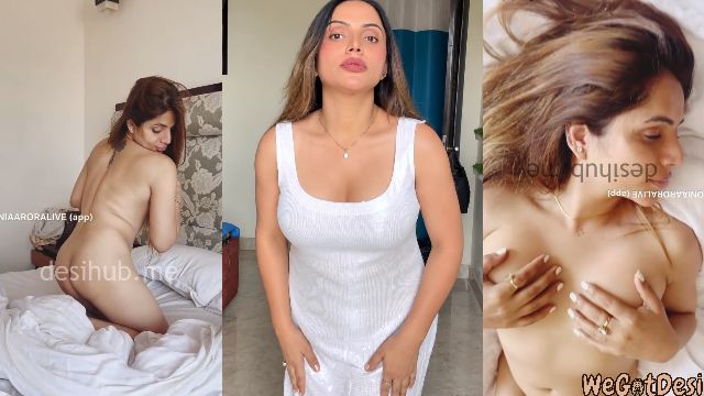 Famous Insta Model Sonia Arora Full Nude Bed Tease Video