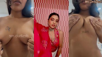 Instagram Model Charvi Bhatt Nude Leaked Video Pressing Boobs and Nipple Pinch